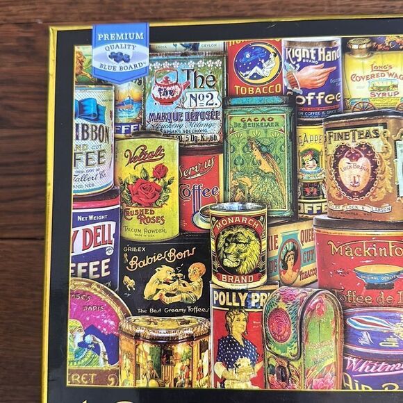 Milton Bradley Big Ben Luxe Antique Advertising 1000 piece puzzle - Picture 2 of 4